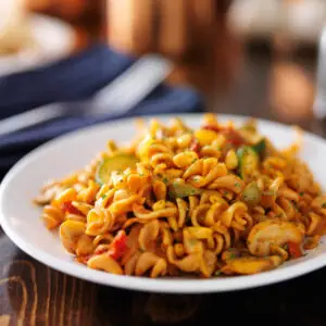52. Scharfe mexikanische pasta
